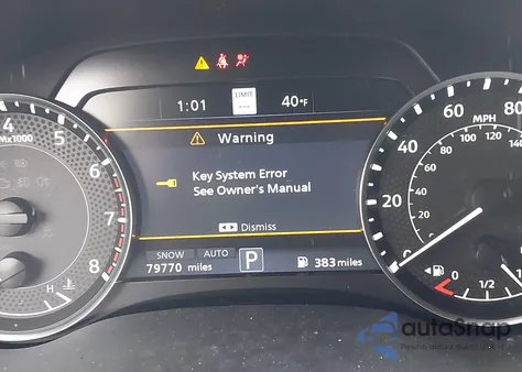 2022 Nissan Armada Platinum 4Wd z USA, uszkodzony, nr VIN JN8AY2DB5N9813166